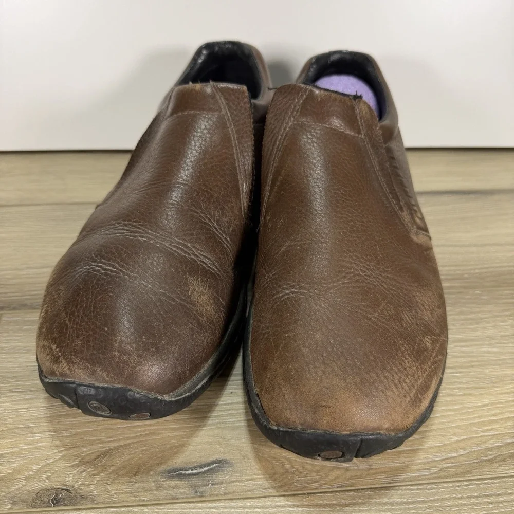 Merrell Jungle Moc Leather 2 J84987 Shoes Men's 11.5 Espresso Slip-on Comfort